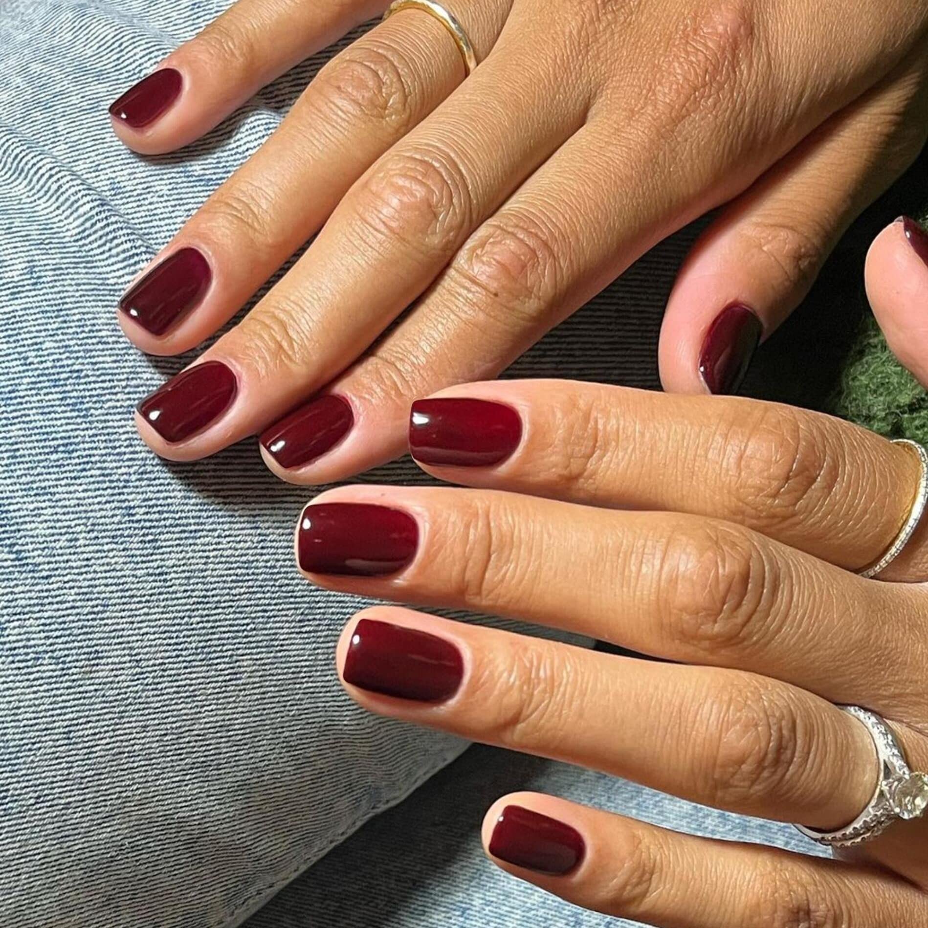 Burgundy Nails: The Perfect Shade for Every Occasion - 1